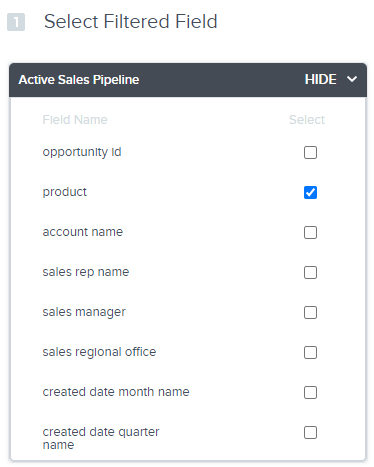 Each box represents a report on the dashboard. As an agent with view permission, you cannot control what fields are shown.